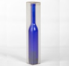 transparent tube retail wine-liquor-bottle-package