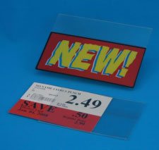 shelf edge cards for visual impact POS