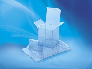 Supplier of crystal clear plastic boxes for retail packaging