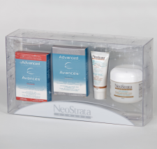 transparent box with thermoform insert combo package